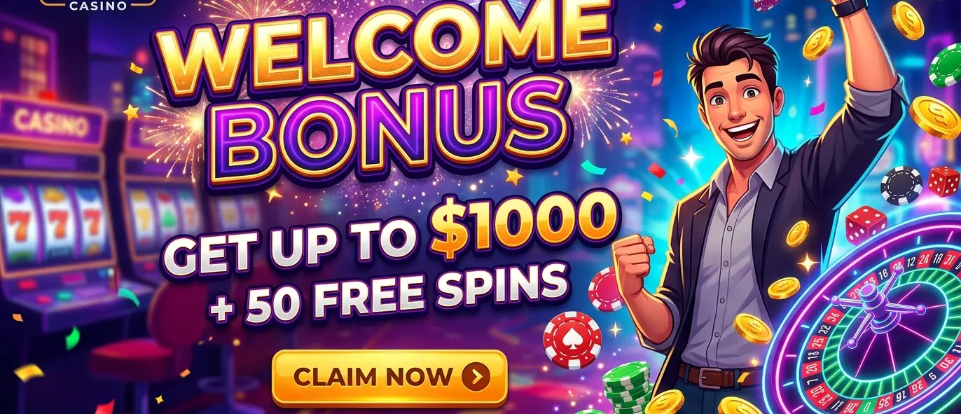 Raging Bull casino welcome bonus