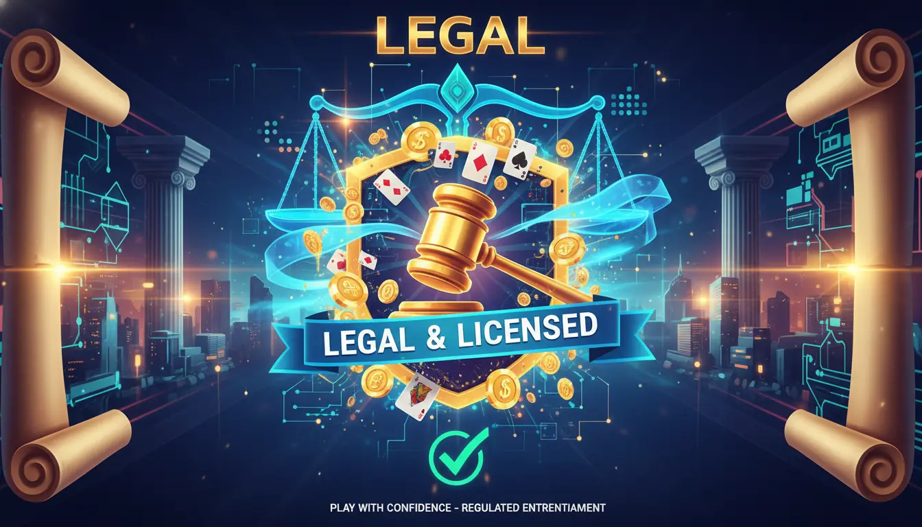 Raging Bull casino legal status